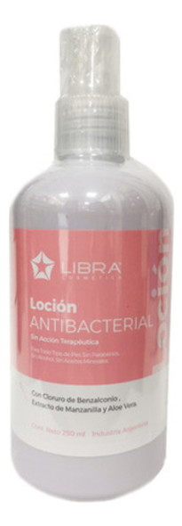 Libra - Loción De Limpieza Facial Antibacterial 250ml 0 Libra - Loción De Limpieza Facial Antibacterial 250ml 0