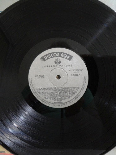 Disco Vinil Lp Geraldo Vandré Série Retrospecto V. 1 - 1979 1