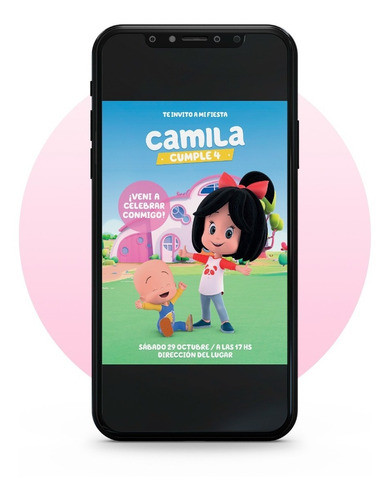 Invitación Digital Tarjeta Virtual - Cleo Y Cuquín 0