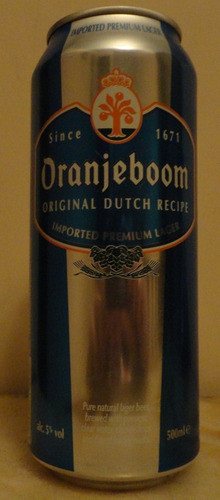 Lata Colección Oranjeboom 500ml Holanda Vacía 0