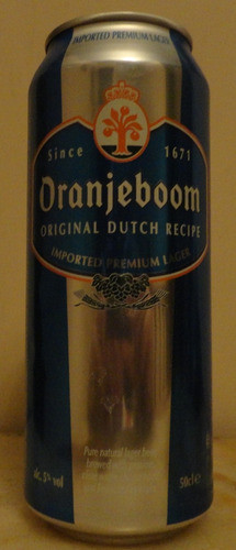 Lata Colección Oranjeboom 500ml Holanda Vacía 1