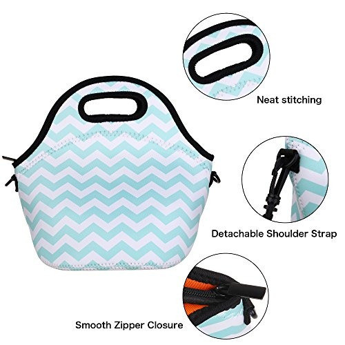 Bolso De Almuerzo De Neopreno Kaptron, Bolso De Almuerzo Con 1