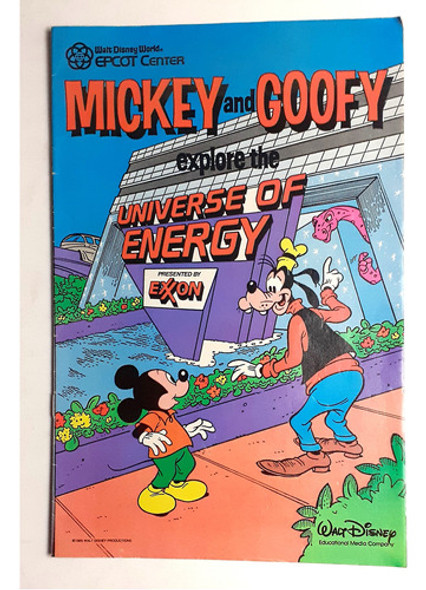 Mickey Y Goofy Exploran El Epcot Center En Walt Disney Word 0