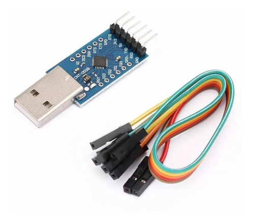 5x Módulo Conversor Serial Usb 2.0 Ttl Cp2104 0