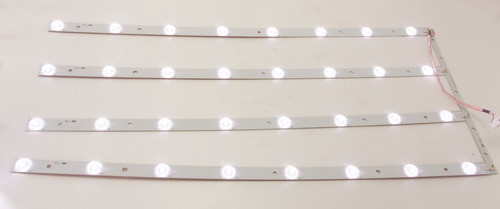 Kit 4 Barra 8 Led E União Tv Philco Ph32e63d Sw 32 0