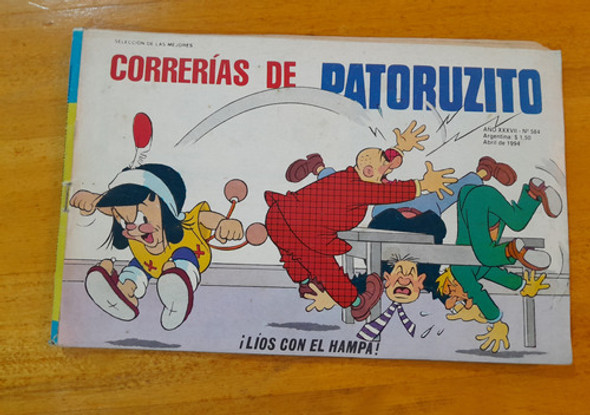 Revista Correrias De Patoruzito N.584 - Abril 1994 0