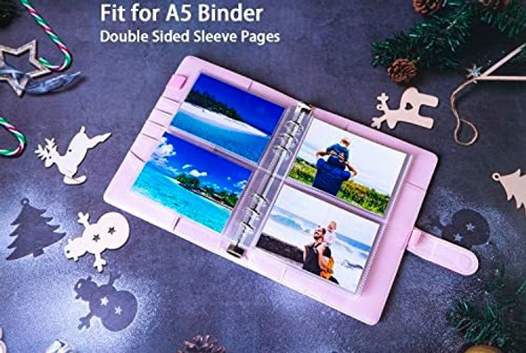 Folios A5 De 6 Agujeros Con 2 Divisiones De 9x13cm Pack: 30u 1
