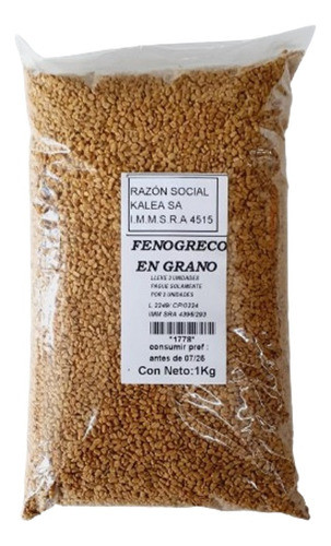 Fenogreco En Grano 1kg Lleve 3 Pague Solo 2 0