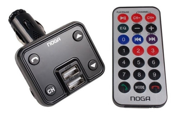 Transmisor Bluetooth Auto Reproductor Mp3 Usb Sd Noga Ng25 E 1 Transmisor Bluetooth Auto Reproductor Mp3 Usb Sd Noga Ng25 E 1