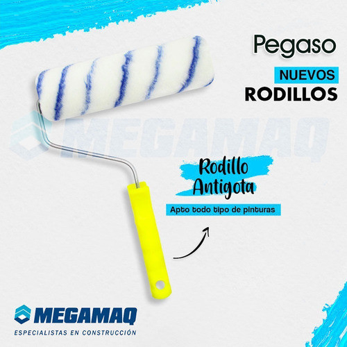 Rodillo Para Pintar Pegaso Antigota 22 Cm 1