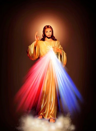 Lamina Fine Art Jesus Cristo Divina Misericordia 170x125 Cm 0