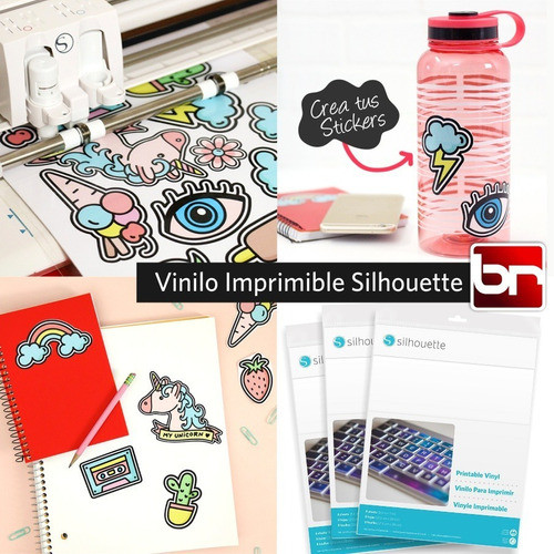 Vinilo Adhesivo Imprimible A4 Silhouette 1