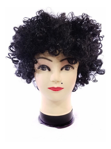 Peluca Afro Negra - Big Party Cotillón 0