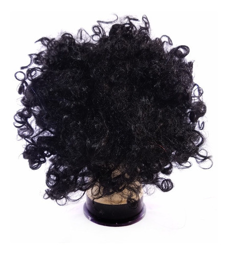 Peluca Afro Negra - Big Party Cotillón 1