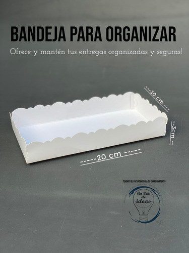 Caja Base Contenedora Organiza Desayuno 10 Unid 20x10x3 1