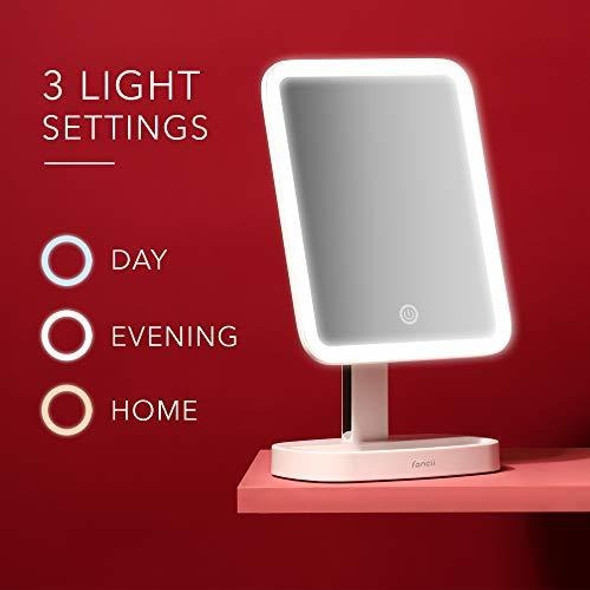 Espejo De Tocador De Maquillaje Led Fancii Con 3 Ajustes De 1