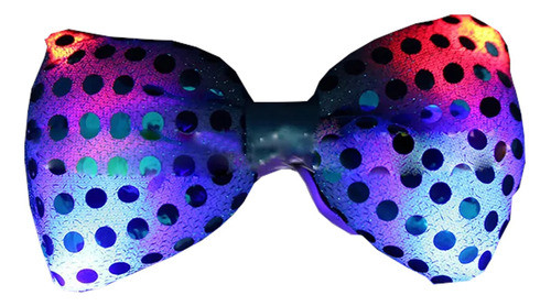 Moños Led X 3 Unidad Lentejuelas Cotillon Luminoso 0