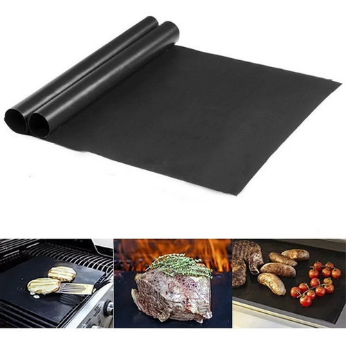 Placa Antiadherente Para Parrilla De Barbacoa Reutilizable 1