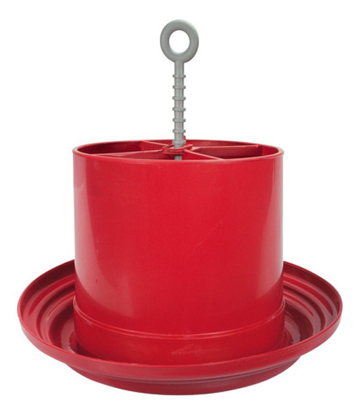 Comedouro Plástico Tubular Para Aves Frangos 6,5kg 0 Comedouro Plástico Tubular Para Aves Frangos 6,5kg 0