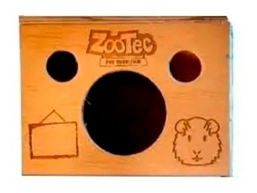 Casa Madera Chica Hamster Roedores 15x11x12 Zootec 20% Off 0