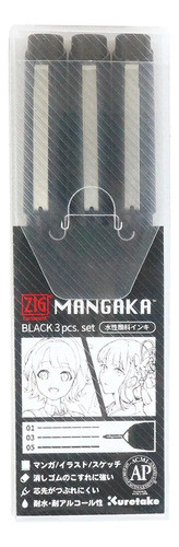 Set Kuretake Zig Mangaka Dibujo Manga 0