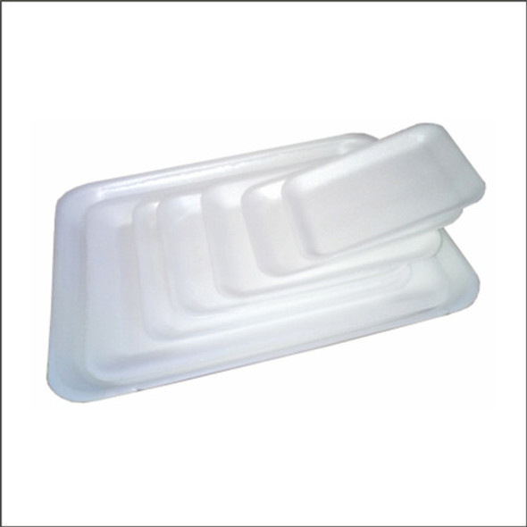 Bandeja Espuma Rectangular 23,8x18,1x1,4 - 100 Unidades. 1