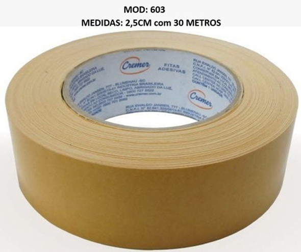 Kit 4 Rolo Fita Dupla Face Cremer 603 Prótese Capilar 1