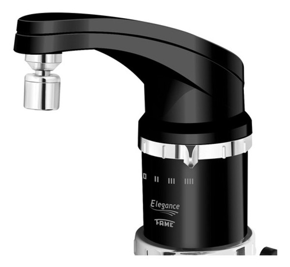 Torneira Elétrica Fame Elegance 4t De Bancada 220v Preta 1