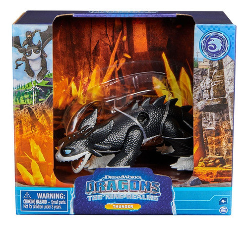 Dragons - Dragon Figura Básica Thunder - 66655 1