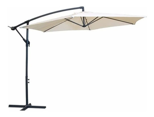 Sombrilla Parasol Jardin Grande Lateral Base 300 Cm 0
