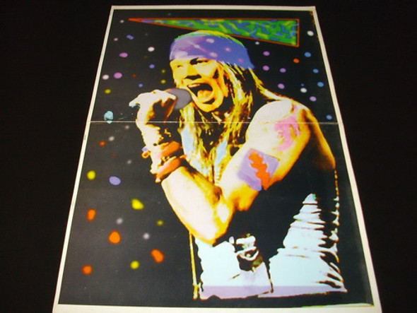Poster Axl Rose * Guns N' Roses * 43 X 29 (j063) 0