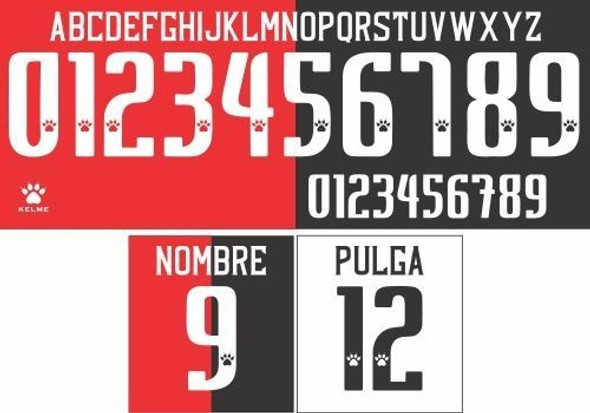 Estampado Numero Colon Kelme Titular Suplente 2019 0 Estampado Numero Colon Kelme Titular Suplente 2019 0