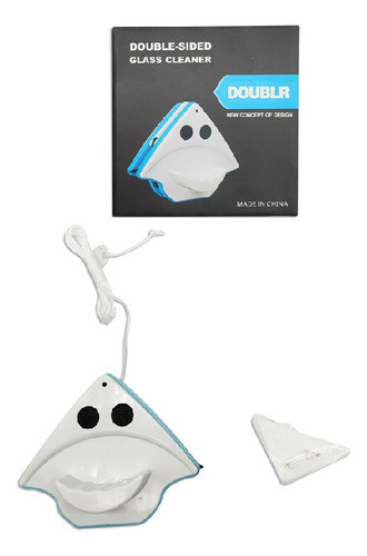 Limpia Vidrios Magnético Imantado Triangular  Ventanas Cuo 0