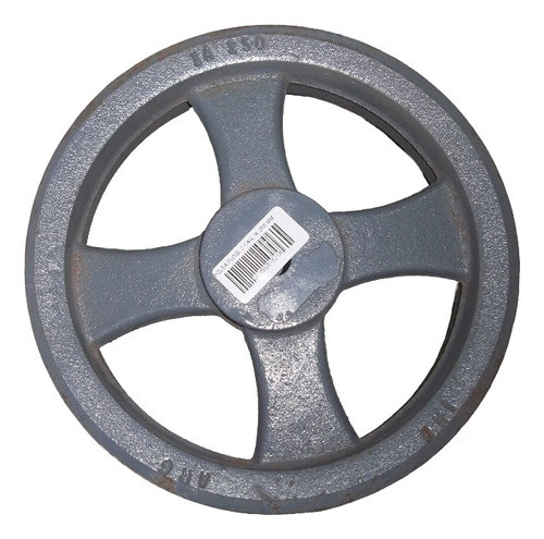 Polea De Fundición Para Correa Serie A 250mm 3 Canales 1