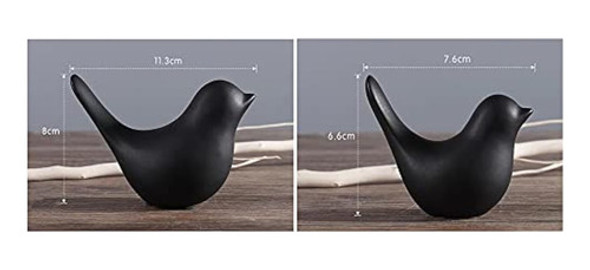 Fannuoncc Estatuas De Pájaros De Animales Pequeños Decoració 1