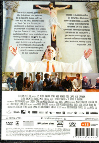 El Bosque De Karadima - Dvd Nuevo Original Cerrado - Mcbmi 1