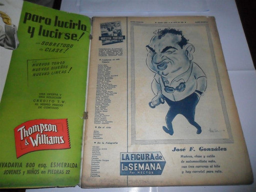 Mundo Deportivo Osvaldo Diez Fco  Futbol Boxeo 1954 Nº 267 1