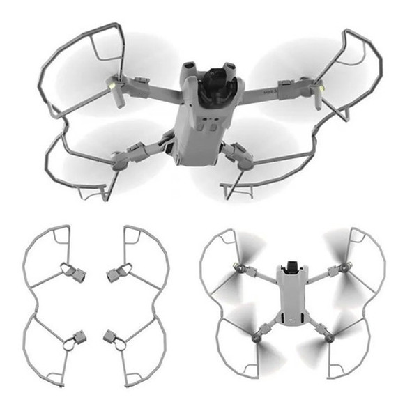 Protetor De Hélices Drone Dji Mini 3 E Mini 3 Pro Anti Risco 0