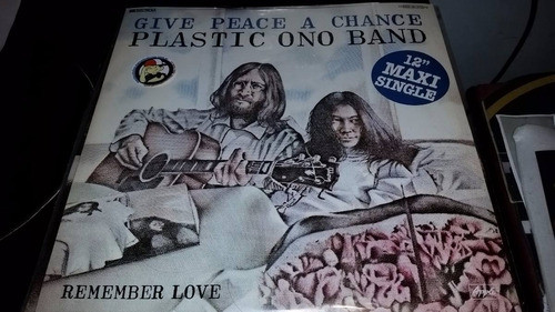 Plastic Ono Band Give Peace A Chance Vinilo Maxi Germany 0