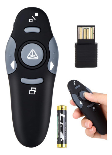 Inalámbrico De Control Remoto Presentador Ppt Presentación L 1