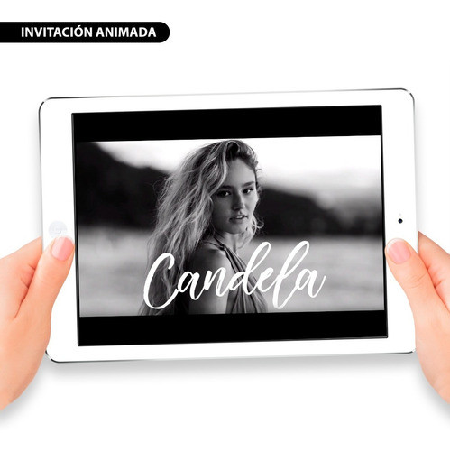 Invitación Animada Digital - Save The Date - 15 Años - Boda 0