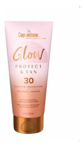 Protetor Glow Coppertone Proteção E Bronzeado Fps 30, 148 Ml 0