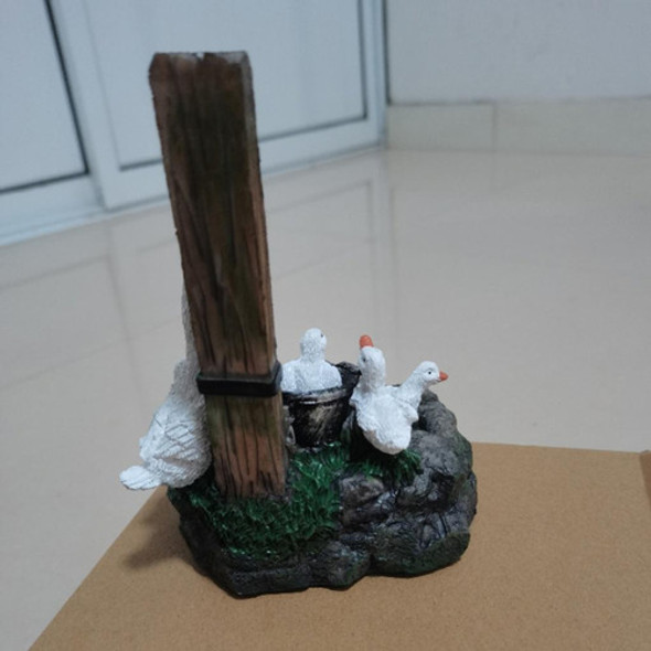 Estatueta De Fonte De Água Para Estátua De Animal Ao Pato 1