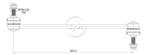 Bieleta Da Barra Estabilizadora Honda Cr-v 2021 Zm 37011656 1
