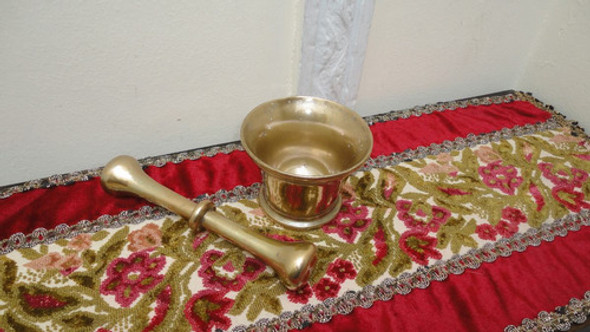 Mortero Antiguo En Bronce Macizo Con Mano Completo Vealo 0 Mortero Antiguo En Bronce Macizo Con Mano Completo Vealo 0