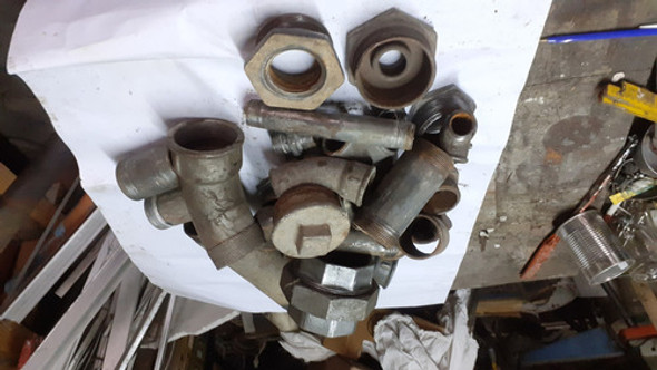 Lote Accesorios Hierro Gavanizado 0