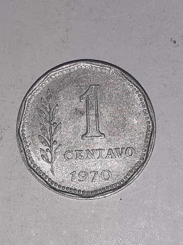 Moneda De 1 Centavo Del Año 1970 0