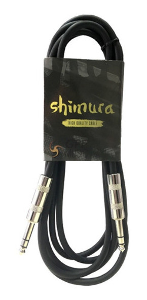 Cable Balanceado Plug 6.5 Trs A Plug 6.5 Trs 1,5 Mts Stereo 0