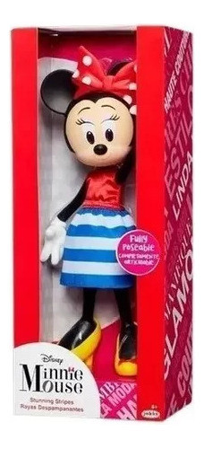 Minnie Mouse Muñeca Articulada 23 Cm Original Disney 1