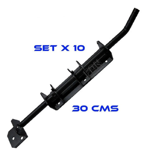 Pasador Corvex C143 Redondo 30 Cms - Pack X 10 U. - Fdn 1